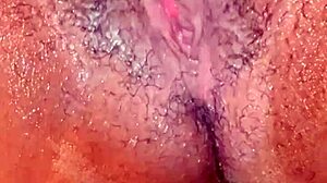 Wet Pussy Masturbation With Big Lips And Natural Tits