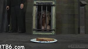 tormenting babes vagina with toy