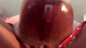 Pumped Puffy Pussy Swollen And Tied Up