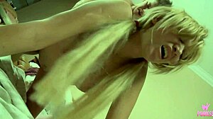 Sweet becky n gotta spread her small 18+ ass to take milo p full cock