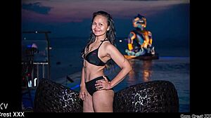 Pattaya Beach Road Ladyboys Offer Fun Massage Services