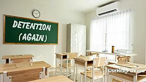 Milf Teacher Kayla Paige Reprimands Me While Holding My Attention With Her Pussy In POV.