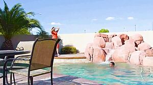 Anal By The Pool Helena Price Got Spermed By Rome After Sex