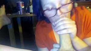 now shut up and suck it, brunette commands in rough hardcore scene