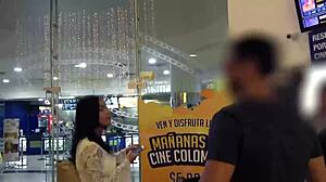 i watch this curvy latina stretch her big booty before getting drilled with a huge cock