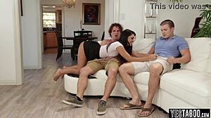 Cute Gina Valentina Enjoys Big Blowbang Party