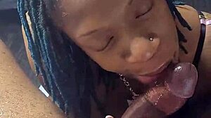 i love lalola klitz deepthroating my big cock