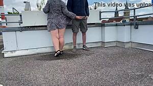 Intense Peeing Hobby with Mother-in-Law in Various Spots