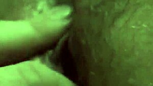 Pussy and ass fingering intensely