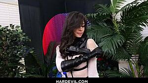 Voluptuous Brunette Babe Scarlett Alexis Gets Fucked Hard by Monster Cock in Hardcore Scene