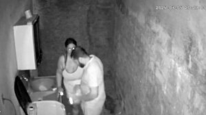 Hidden Camera Catches Stepmother Fucking Stepson