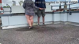 Intense Peeing Hobby with Mother-in-Law in Various Spots