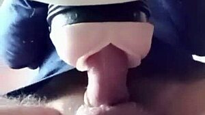 Gazzadomm fucks his fleshlight sextoy hard