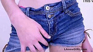 Beautiful brunette got seduced by the producer in a modeling audition?