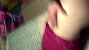 Quick doggystyle fuck of sexy tight blonde with my nice uncut cock