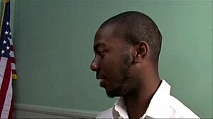 Can Sara Jay handle that young black cock?