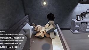 roblox femboy begging for more in game