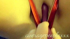 bbw milf plays with toy gets pussy licked orgasms with creampie ending