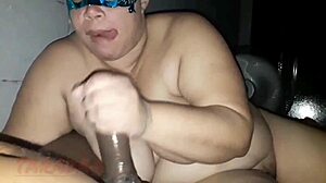 Amateur Latina Sucks Cock Deeply