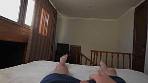 Pov did you peeping on me again step sister wanted to tease me a little 18+ but something goes wrong