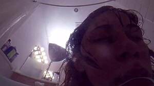 Candy Cruise bathtub POV blowjob with deepthroat gagging