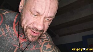 Inked Dark Haired Cutie Rides Cowgirl Gets Fuckbox Eaten And Jism Squeals - Full HD