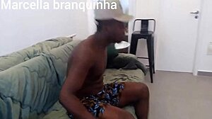 Does giant cock fuck mouth and pussy?