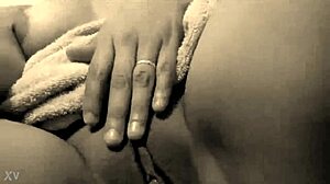 Latina wife enjoys group watching her pussy in swingers fun