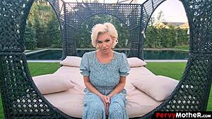 Classy Step Mother Strips For Stepson!