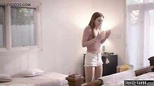 Home Alone Young Redhead Teen Analed By Perv Neighbor