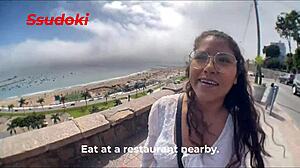 Recording myself getting fucked hard on his cock