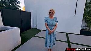 Classy Step Mother Strips For Stepson!