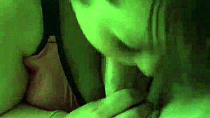 little mama milking big uncut cock on her fat tits