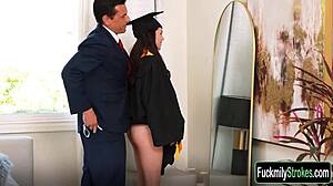 Stepfather And Stepdaughter Are Caught By Their Stepmother