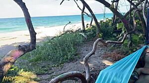 Beach Public Fingering Action