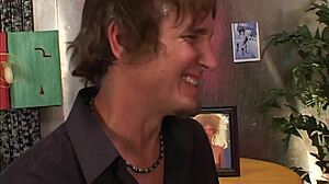 Anal teen threesome action