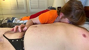 Granny Velma embarks on a mystery cock sucking adventure