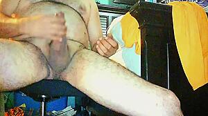 Turning Me On With Big Cock Flashing And Masturbation