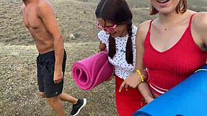 Met Two Girls And Had Group Sex