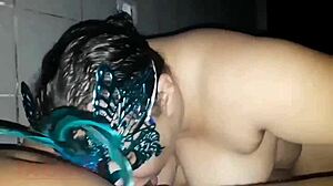 Amateur Latina Sucks Cock Deeply