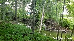 Evelina darling cocky bitch who shows tits in public and sucks dick in dangerous zones