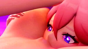 Two girls engage in intense fucking, licking, muff diving, pussy play, and squirting with cunilingus.