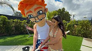 Pool Cleaner Turns Into Hardcore Fuck Buddy