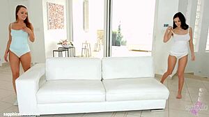 nice view lesbian scene with blue angel and nicole love by sapphix