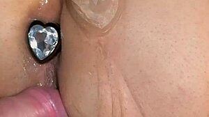 Aaliyah Yasin loves getting fucked with a jewel in her tight virgin ass