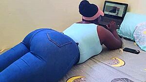 Miss Apple Bottom Is A Shy Village Girl But A Freak In The Bed!