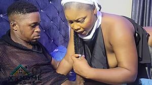 fake catholic sister sexyskaly get wild and fuck the mission priest in nun dress