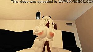 Roblox La Chica Tímida Resultó Ser Muy Lujuriosa With Big Cock Riding