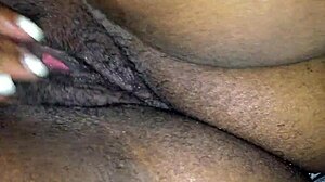 Wet Horny Ebony BBW Solo Wet Pussy Play