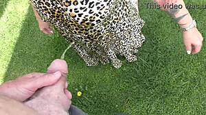 Master cant wait pisses on milf & creampie fucks her fully clothed drenched in piss